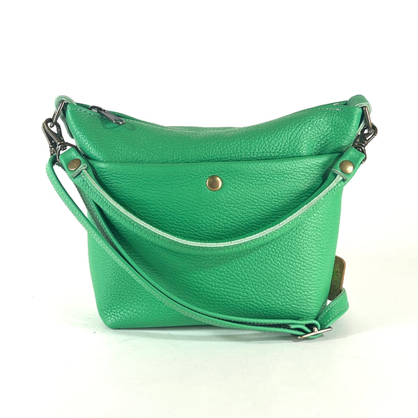 small leather handmade bag