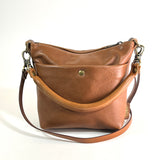 small leather handmade bag