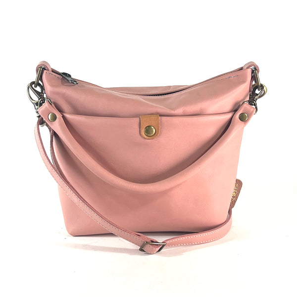 small leather handmade bag